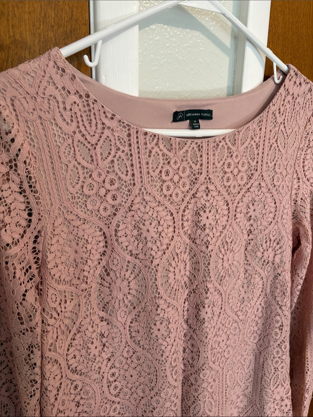 Women’s Pink Lace Top